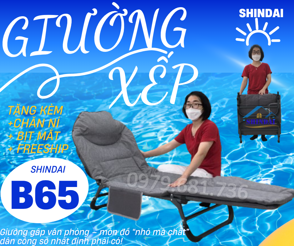 Giường gấp – lựa chọn thông minh cho văn phòng.